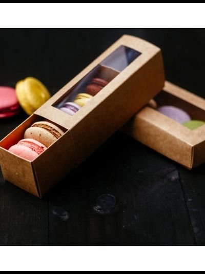 Коробка с макарон "Mini"