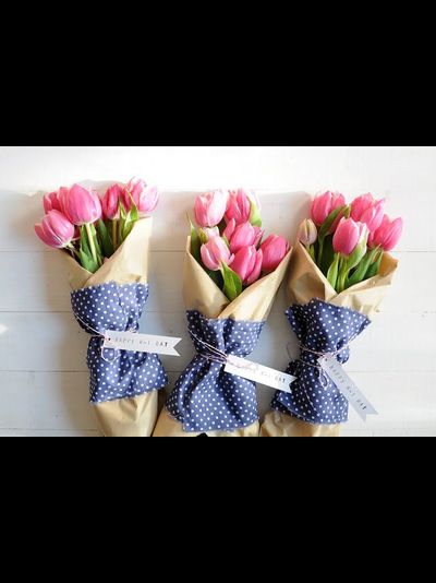 БУКЕТ ТЮЛЬПАНОВ "ROSE"