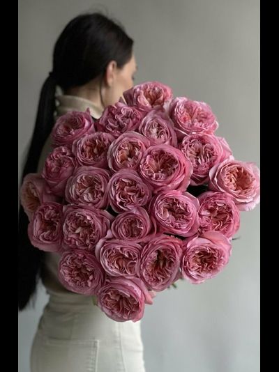 Монобукет 25 роз Pink Xpression