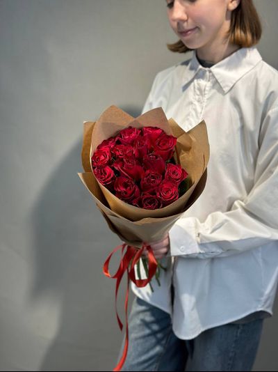 15 роз Кения PREMIUM