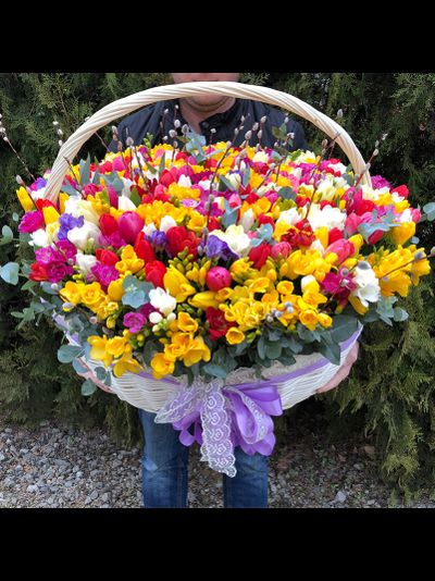 Корзина "Весенняя"