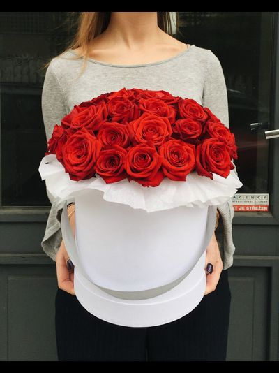 Шляпная коробка "Red"