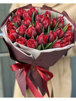 Букет "Симфония тюльпанов"